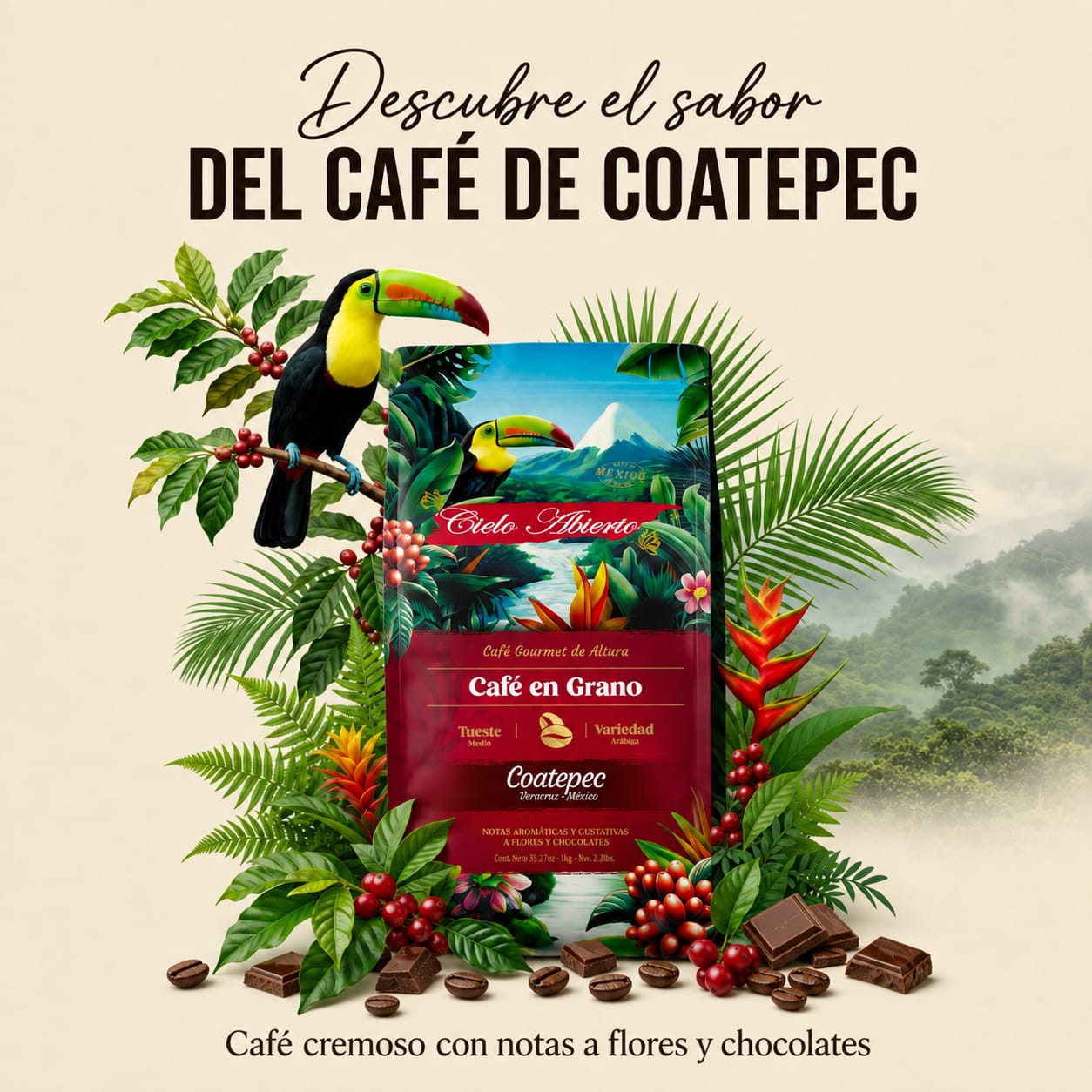 Café Tostado Cielo Abierto Coatepec