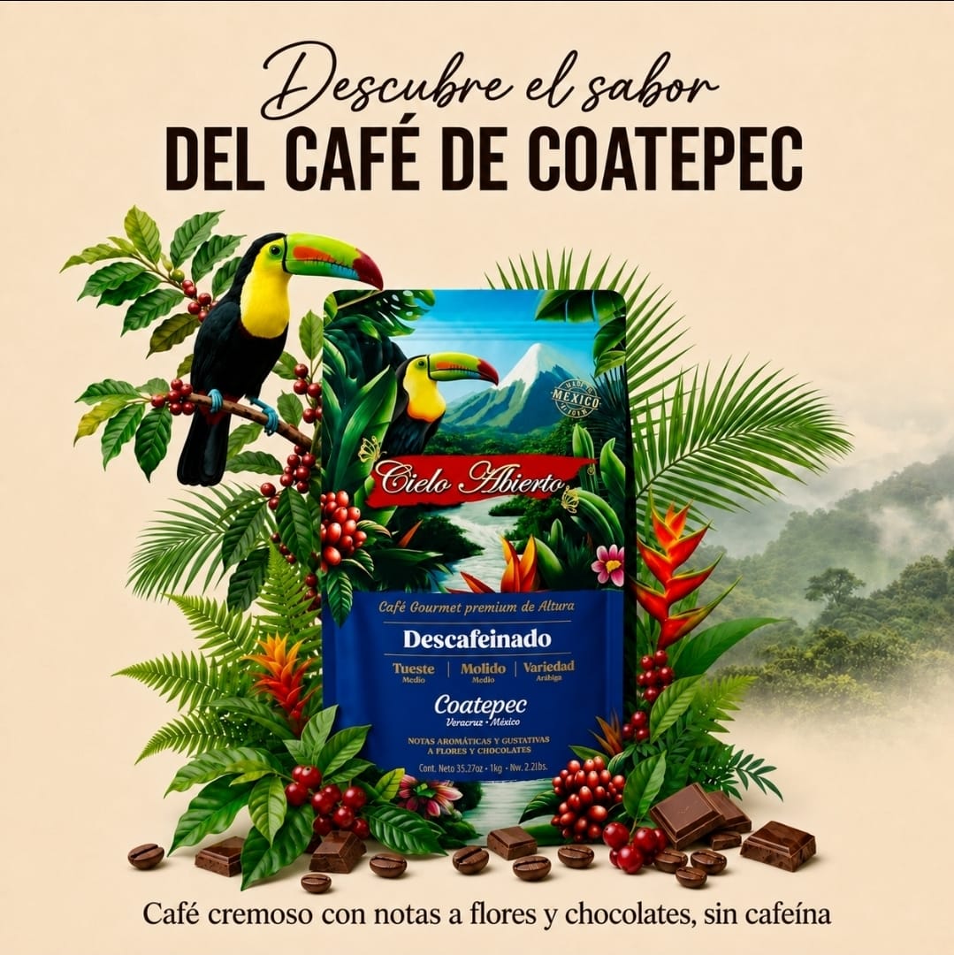 Café Descafeinado Cielo Abierto Coatepec
